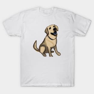 Cute Labrador Retriever Drawing T-Shirt